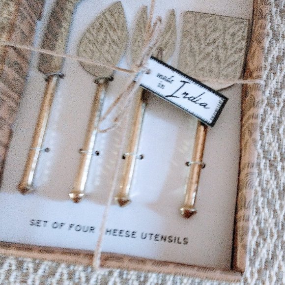 Artisan Cheese Utensils Knife Set Serving Fork - Picture 4 of 5